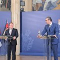 Uživo završen sastanak u Beogradu Vučić i Varheji se obraćaju javnosti (video)
