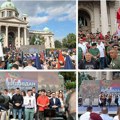 Uživo vidovdansko književno popodne sa studentima koji žele da uče: Sjajna slika u Beogradu, velika kolona građana i bajkera…
