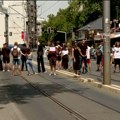 Policija sprečila studente VIŠER-a da blokiraju ulicu i privela dve osobe Zbora Voždovac
