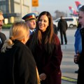 Tamara Vučić ispratila predsednika Gruzije i prvu damu na aerodromu "Nikola Tesla"