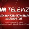 Najgledanija kablovska televizija kolažnog tipa je Kurir televizija