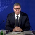 Predsednik Vučić na godišnjoj konferenciji (RTS 1)