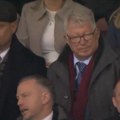 VIDEO Vidić kao Tomas Šelbi na „Old trafordu“ uz Fergusona gleda derbi Mančestera