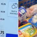 Napunila korpu za 2.000 dinara, pa se požalila na cene: Tiktokerka razljutila Balkance snimkom iz marketa