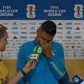 Slavni Brazilac jecao pred kamerama! Jedno pitanje ga je dotuklo - odmah je briznuo u plač! (video)