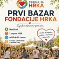 Sutra bazar Fondacije „Hrka“ u kampusu Novosadskog univerziteta