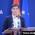 Brnabić razgovarala sa Vučićem o merama povodom situacije na Kosovu