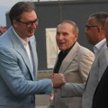 Predsednik Srbije Aleksandar Vučić otvorio stadion u Loznici