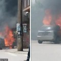 Auto sam krenuo dok je žena bila u mesari, a onda buknuo