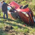 Saobraćajka kod Ovčarsko-kablarske klisure: Automobil leži nasukan pored puta, ovo su detalji udesa