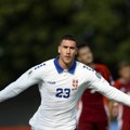 Fudbaleri Srbije vode 1:0 na poluvremenu protiv Letonije