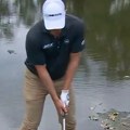 Golfer se pripremao za udarac, a onda je usledio šok: Da li primećujete jeziv detalj na slici, svi su zanemeli