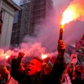Oko 1.000 propalestinskih demonstranata u Oslu, uoči utakmice Izraela i Norveške