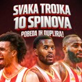 SVAKA TROJKA – 10 BESPLATNIH SPINOVA! Navijamo za Crvenu zvezdu i pobedom dupliramo nagrade!