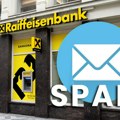 Raiffeisen banka upozorava klijente na zlonamernu fišing kampanju