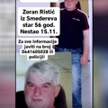 Misteriozni nestanak Zorana u Smederevu, porodica moli za pomoć: Ovde je viđen poslednji put