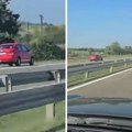 Пун гас у контрасмеру: Опасна вожња снимљена на ауто-путу код Смедерева