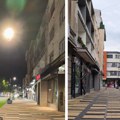Postavljeni lampioni na trotaru u centru Leskovca
