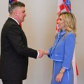 Nova ambasadroka SAD u Hrvatskoj stigla na Pantovčak: Nikol Mekgro predala akreditive Milanoviću