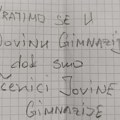 Održan još jedan štrajk upozorenja u Jovinoj gimnaziji: Učenici poslali poruke upravi škole