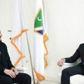 Ministar Zukorlić primio novoimenovanog konzula Bosne i Hercegovine u Novom Pazaru Hadžibegića