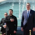 Svečani doček za Zelenskog ispred Palate Srbija, sledi sastanak sa Vučićem
