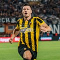 Dva gola Luke Jovića lansirala AEK na vrh VIDEO