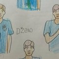 Uroš nacrtao Edina Džeka kako se krsti kao pravoslavac: Legendarni napadač ga odmah pozvao