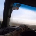 Raznošenje DžIPA uživo: Ukrajinski vojnik sve snimio u kolima, Rusi ga razneli (video)
