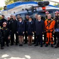 Helikopter iznad vode, alpinistički zahvat i spašavanje – zajednička vežba jedinica MUP