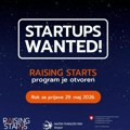 Otvoren konkurs Raising Starts za startape u Srbiji, prijave do 29. maja