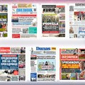 Naslovne strane sutrašnjih novina: Prelistavanje štampe za sredu, 23. septembar 2026. godine