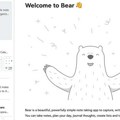 Najbolje aplikacije za hvatanje beleški: Bear Markdown Notes