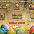 Obeležite uskrs uz Kurir! U ponedeljak, 29. aprila, poklon - nalepnice za jaja sa slikama svetaca