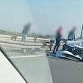(Video) Lančani sudar na auto-putu zastoj kod isključenja za aerodrom