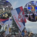 Dve Srbije u dva dana: Jedna dobija novac na ruke i navija po naređenju, druga ide na mitinge uprkos batinama i hapšenjima