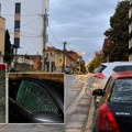 Bačena bomba u dvorište kuće, oštećena i tri automobila