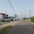 Vatrogasci još uvek u fabrici u Šidu: Inspekcija obišla mesto požara FOTO