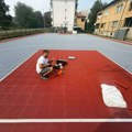 Sevojno dobija novi sportski teren: mesto za prve košarkaške korake najmlađih