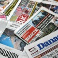 Naslovne strane za utorak, 15. septembar 2026. godine