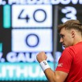 Dejvis kup: Međedović rutinski protiv Gaubasa, teniseri Srbije vode protiv Litvanije 2:0