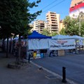 Šesnaesti dan blokade raskrsnice kod Vlade Srbije
