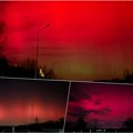 "Krvavo" nebo iznad Rusije i Ukrajine: Grimizna polarna svetlost posledica pojačanih eksplozija u Sunčevoj atmosferi (foto)