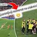 Ovo niste videli u TV prenosu! Sin Zlate Petrović snimio kako navijača Srbije iznose sa terena: “Au, šta radi”