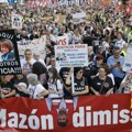 U Valensiji održan masovan protest za smenu gradskog čelnika zbog smrtonosnih poplava 2024.