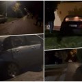 Autom se umalo zabio u tuđu kuću: Džumbus u Kovinu, udarao u parkirana vozila pa se zaustavio tik ispred zida (video)