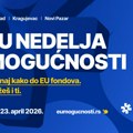 EU nedelja mogućnosti 2026 – Sve o EU podršci u Beogradu, Kragujevcu i Novom Pazaru