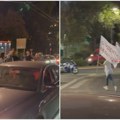 Incidenti na Konjarniku: Simpatizerka Studentske liste otela zastavu naprednjacima, oni se zaleteli na nju, mahali i…