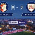 Borac i Napredak podelili bodove u Čačku