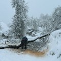 Evakuisano 30 osoba, spaseno 17 Vanredna situacija zbog snega u pet opština u Srbiji